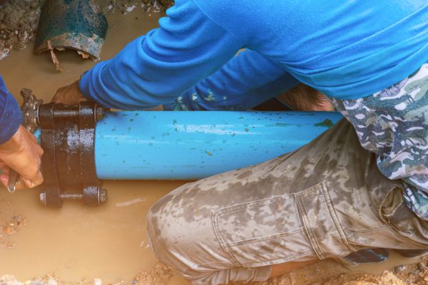 Cost of Underground Water Line Repair in Bel Air